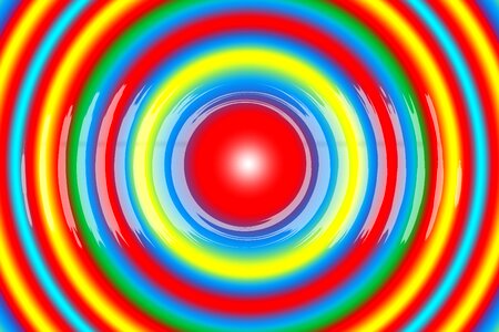 Circle wave color