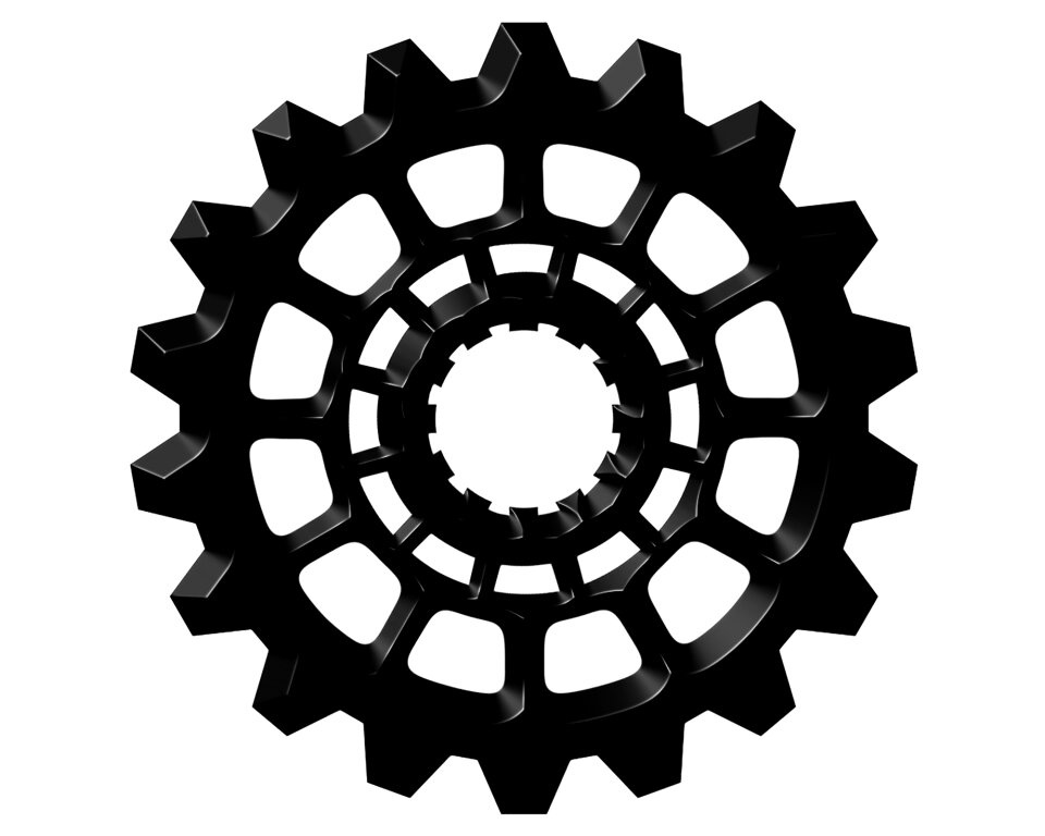 Cogwheel mechanism industrial