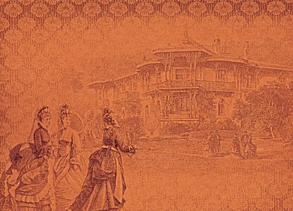 Manor house past ladies