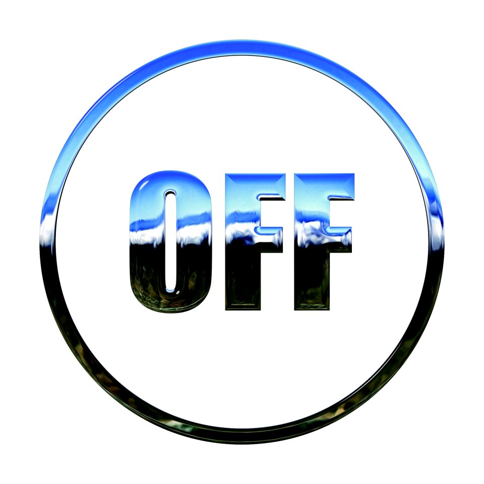 Power symbol button