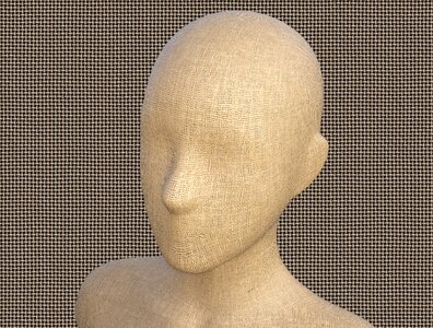 Model woman contemporary