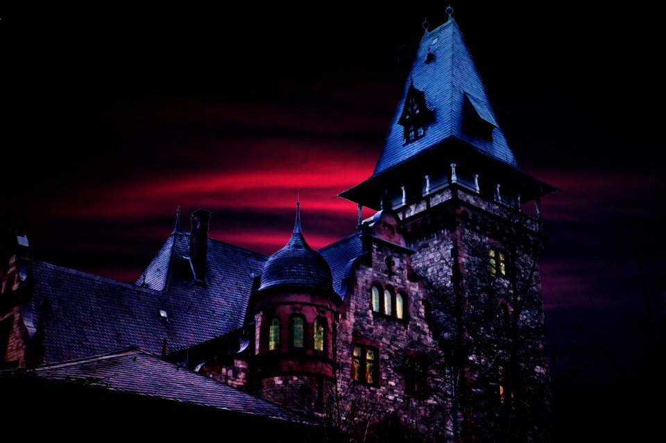 Middle ages creepy masonry