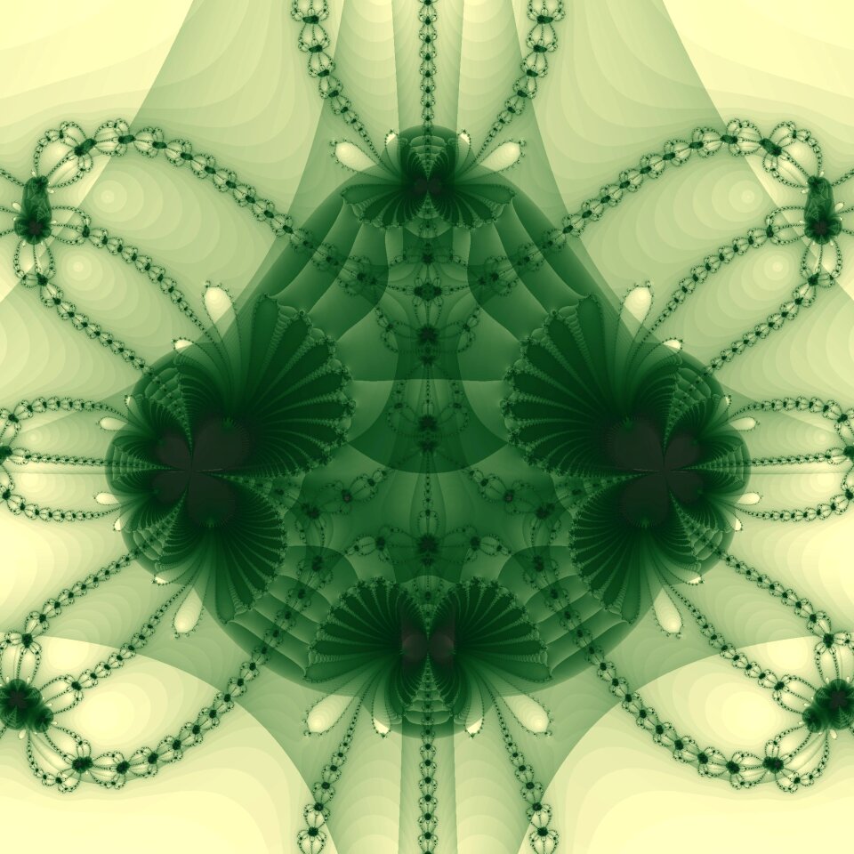 Fractal modern art colorful