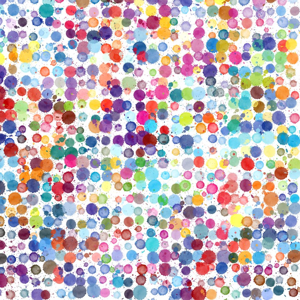 Colors dots colorful