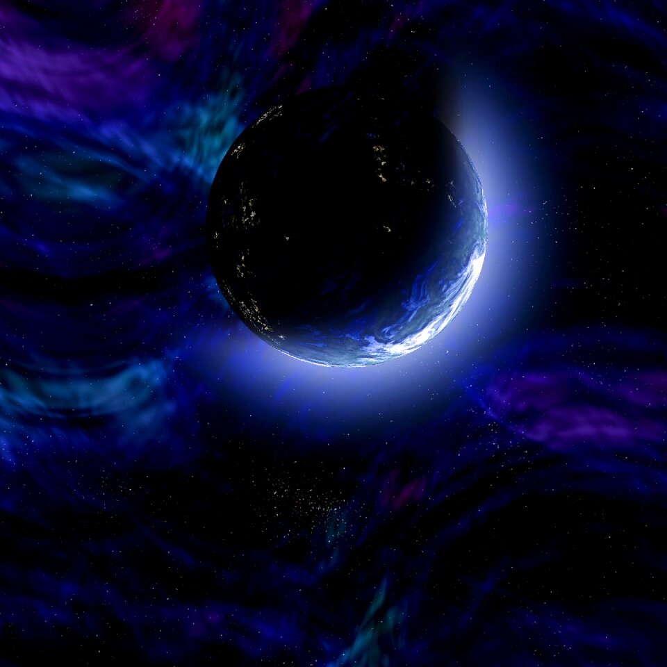 Galaxy planetary lunar