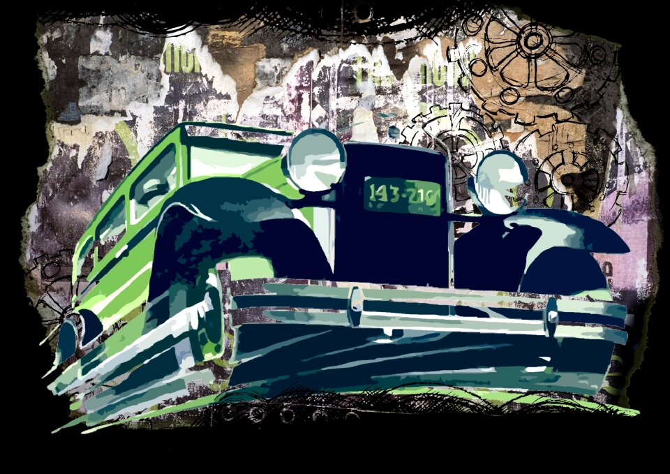 Antique automobile transport