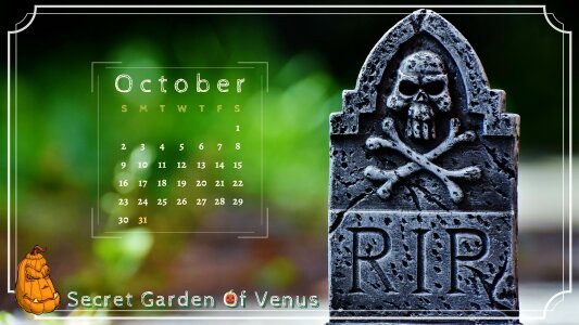 Halloween diary month