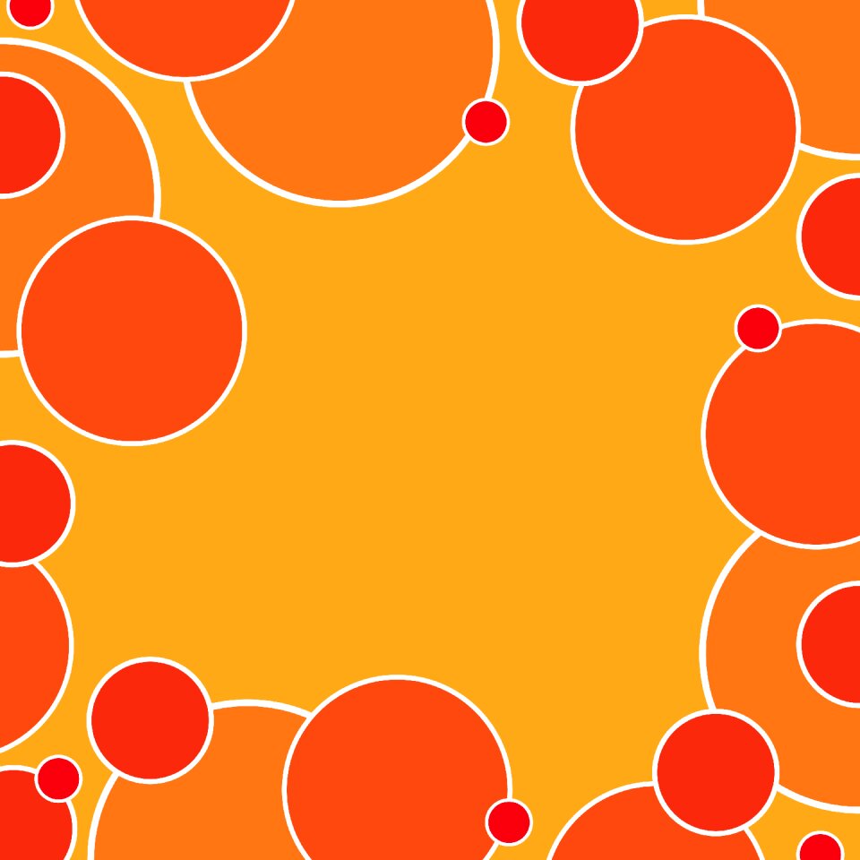 Circles shapes abstract