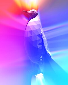 Pride standing abstract