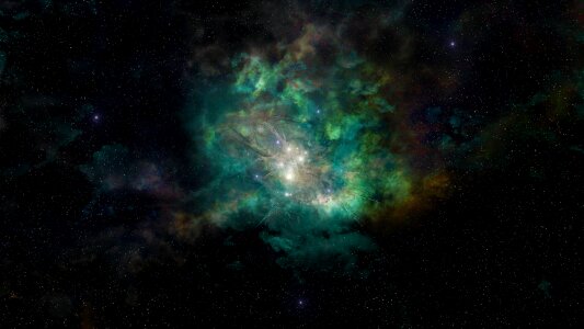 Cosmos banner space travel