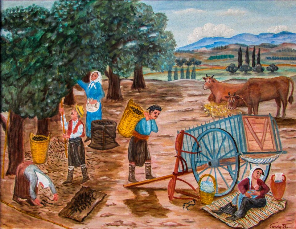 Agriculture countryside seasonal