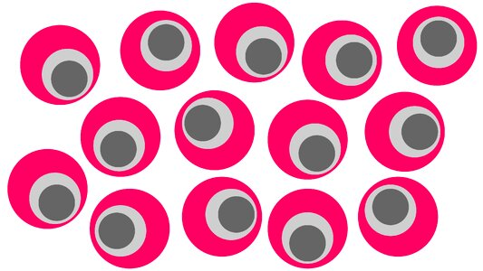 Bulbs circles Free illustrations