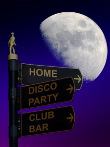 Club bar night