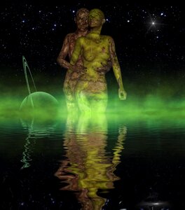 Universe water star