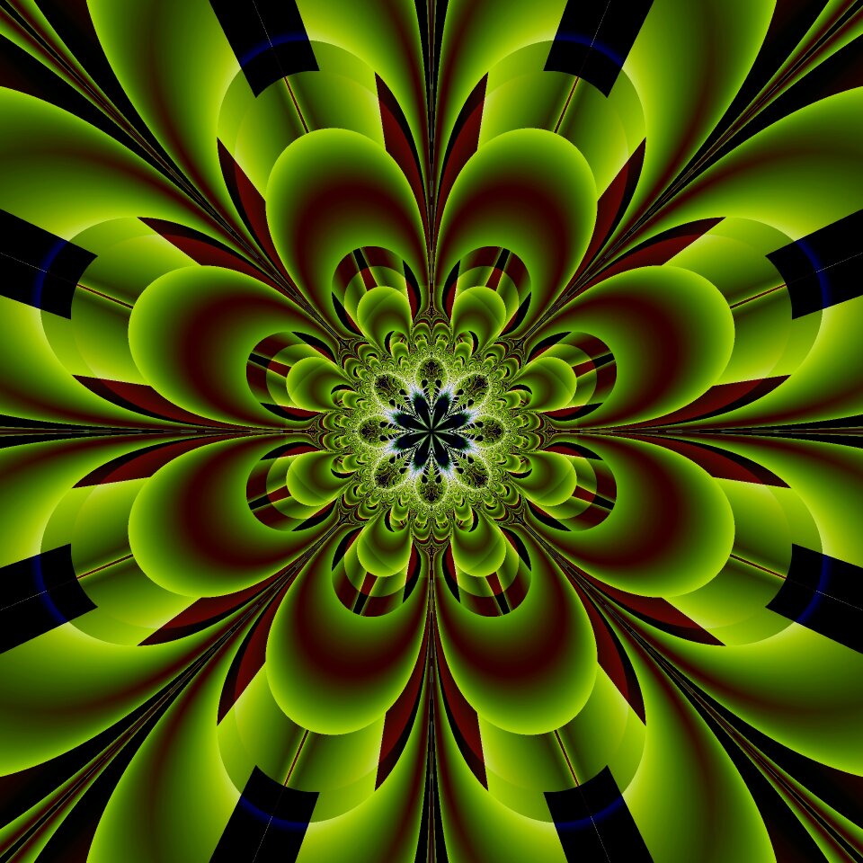 Art fractal pattern