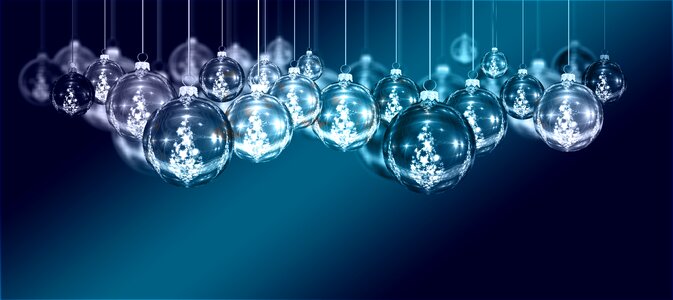 Deco christmas bauble tree decorations