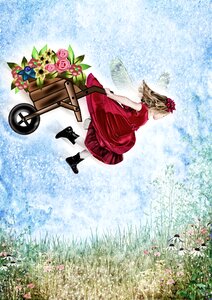 Landscape flowers Free illustrations
