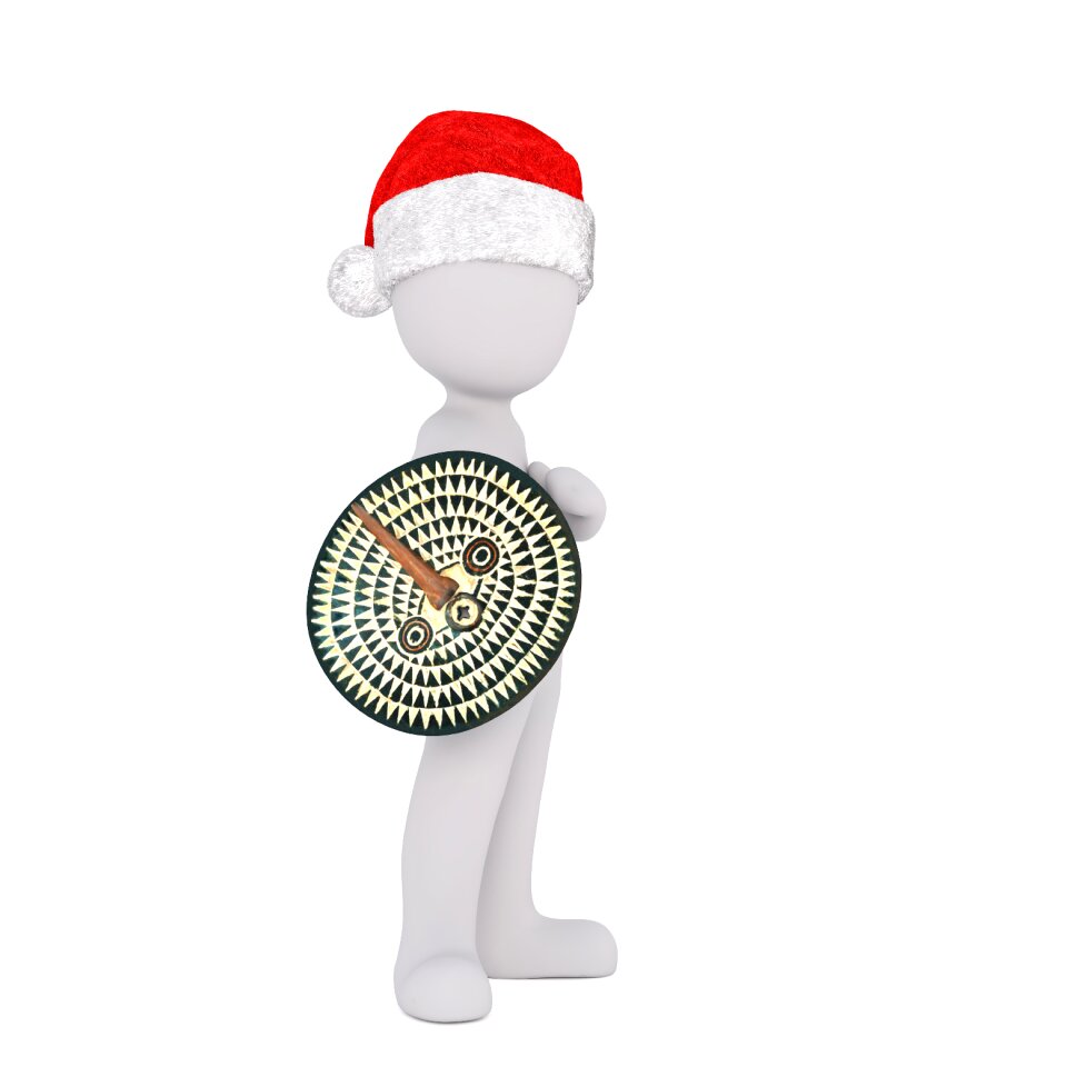 Christmas santa hat full body