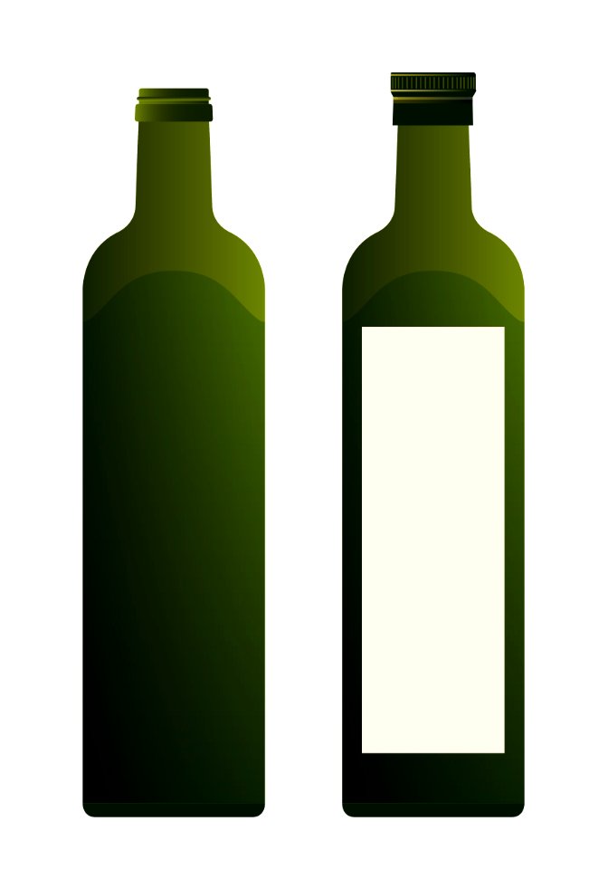 Label stopper glass