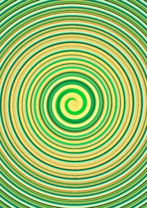 Bright pattern green abstract