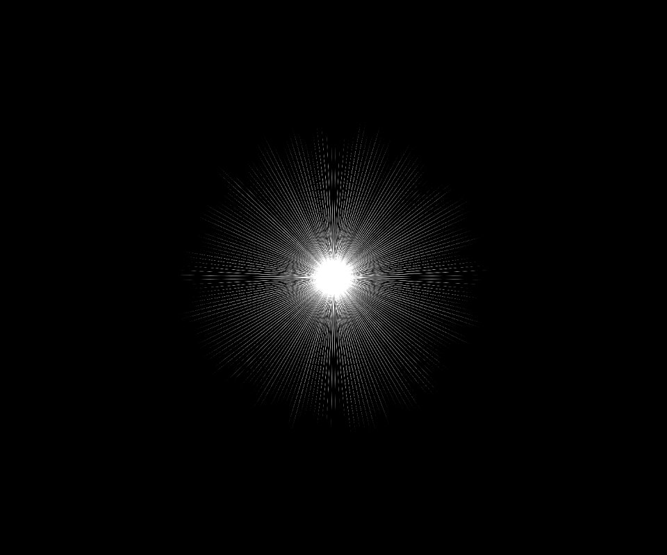 Star sun abstract