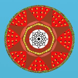 Round shape color game ball