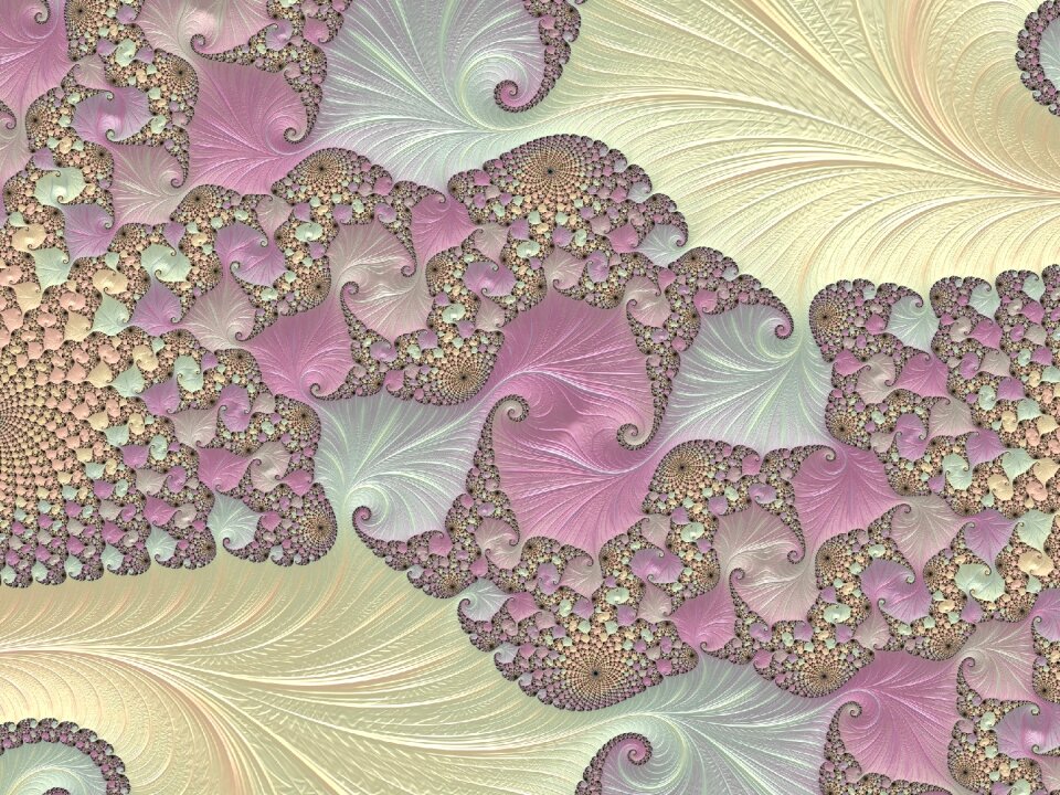 Fractal pink indulgence