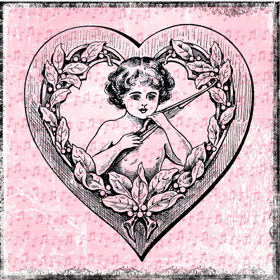 Vintage background pink