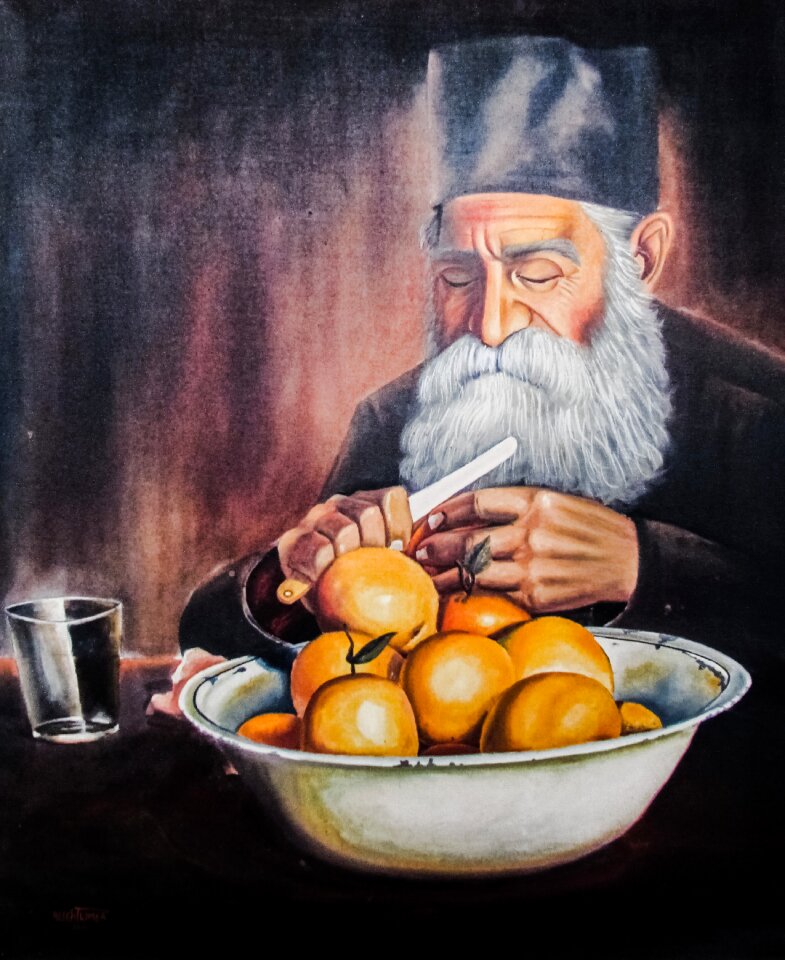 Oil painting culture tradition