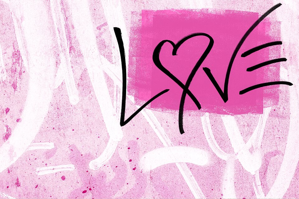 Love urban wall