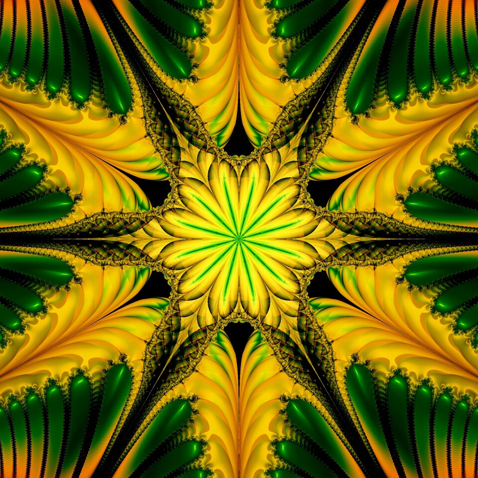 Art fractal pattern