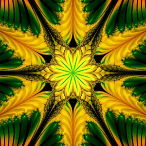 Art fractal pattern