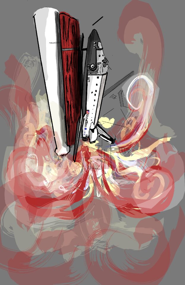 Nasa take off Free illustrations