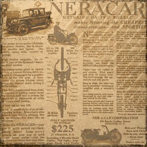 Advertisement motorcycle text