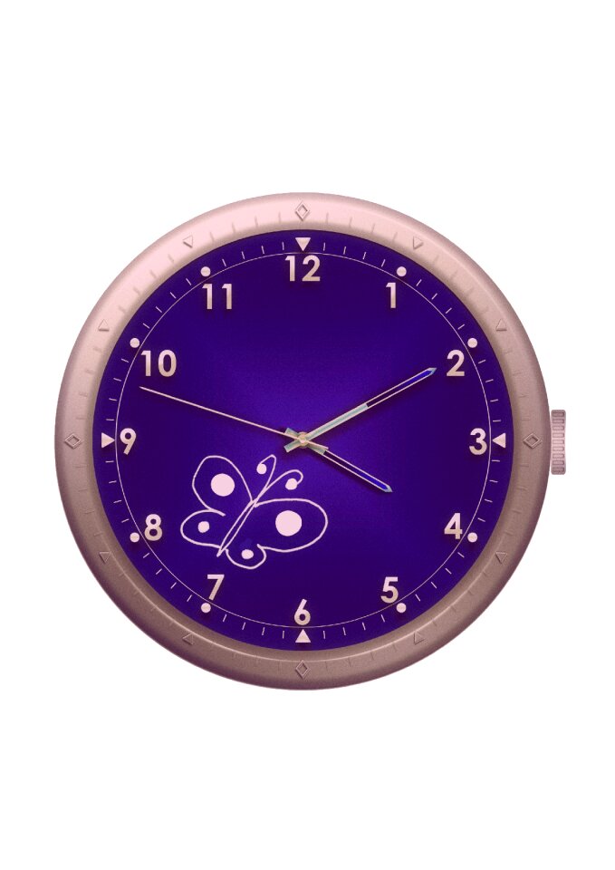 Time of time indicating hours