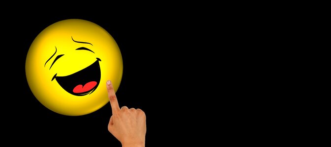 Finger touch emoticon