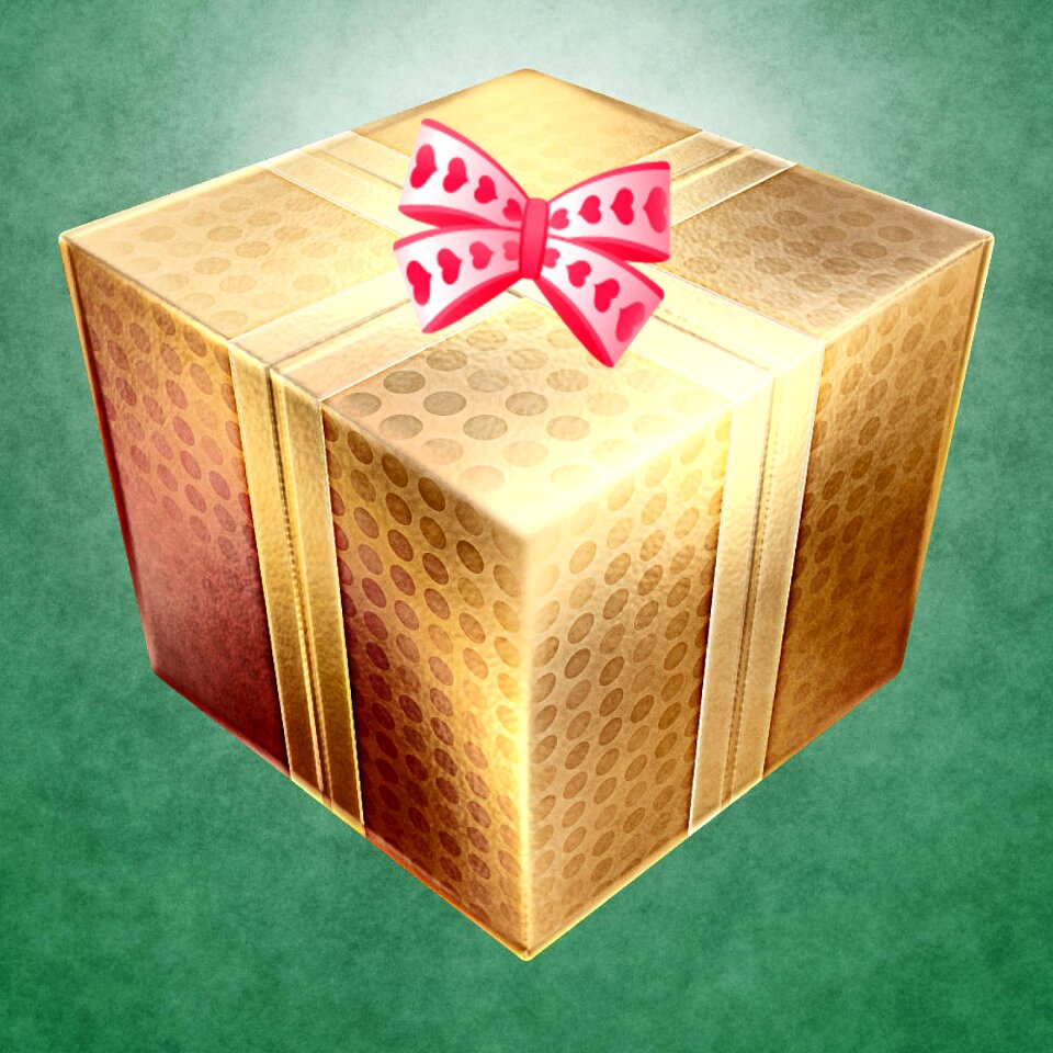 Christmas present give christmas decoration