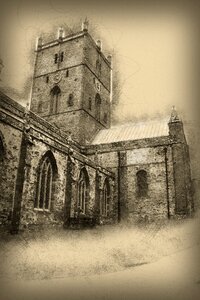 Religious faith sketch