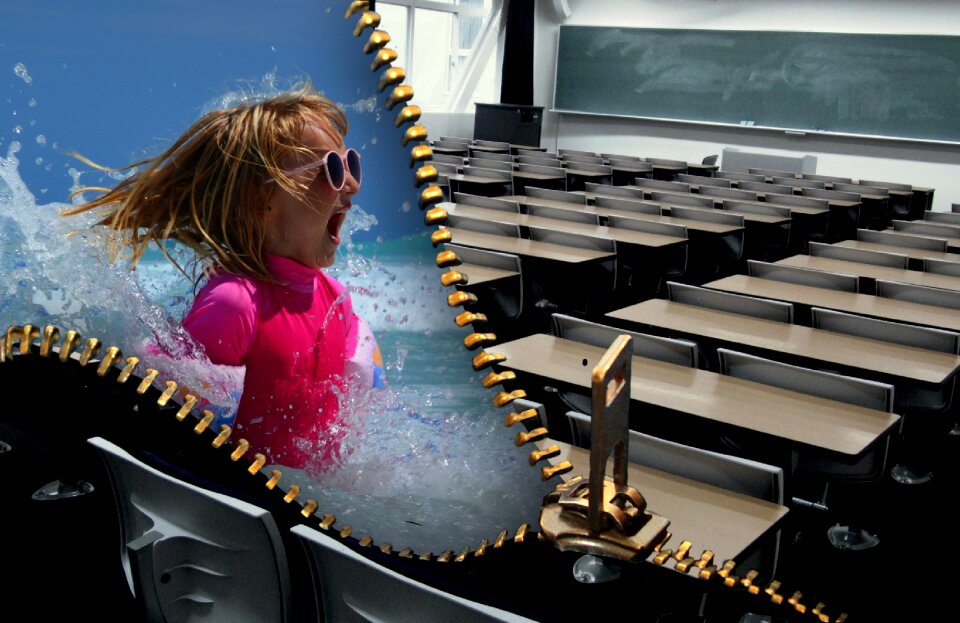 Leisure blackboard classroom
