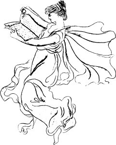 Drawing retro old