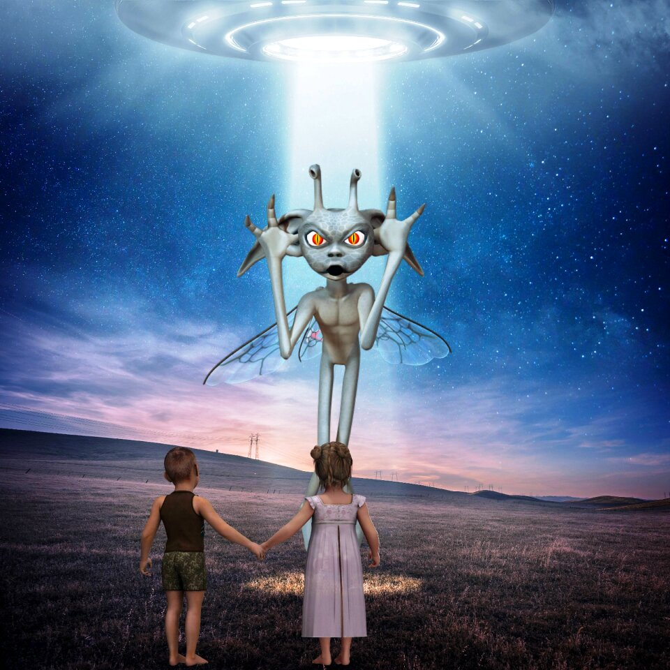 Ascension clouds Free illustrations