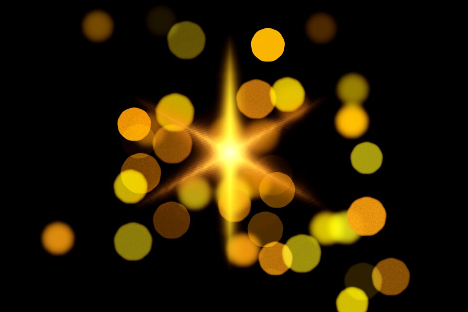 Christmas time advent light