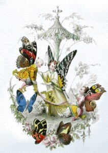 Fantasy forest wings