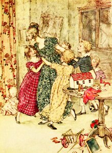 Old arthur rackham charles dickens