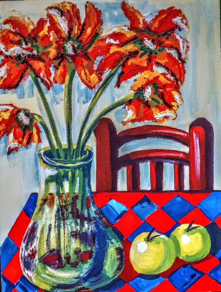 Canvas brush strokes Free illustrations