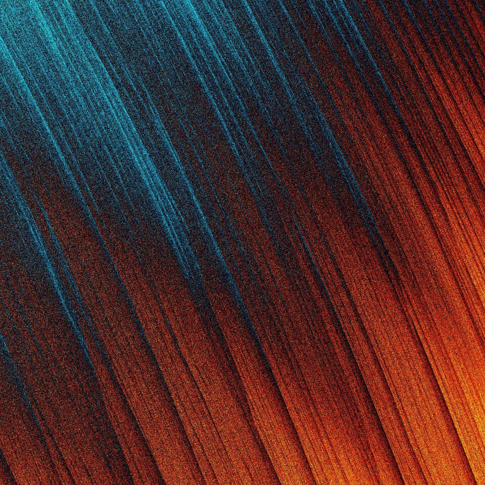 Metallic blue red