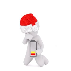 Isolated christmas 3d model