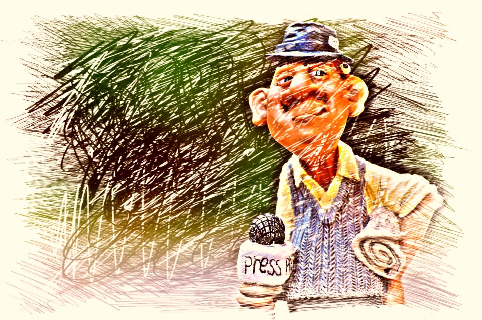 Colorful newspaper journalism