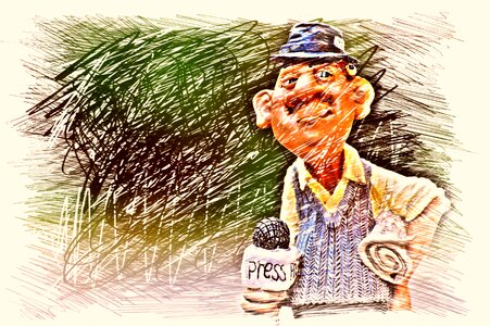 Colorful newspaper journalism