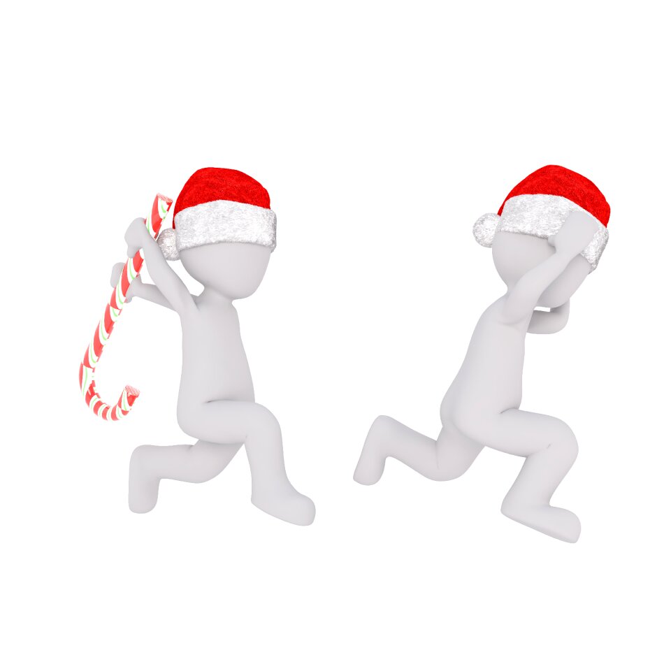 Isolated christmas 3d model